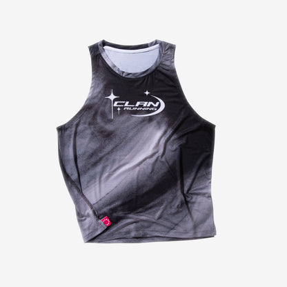Clan Running Dark Grey Race Singlet