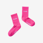 Clan Running pink training socks - Moisture-wicking performance fabric
