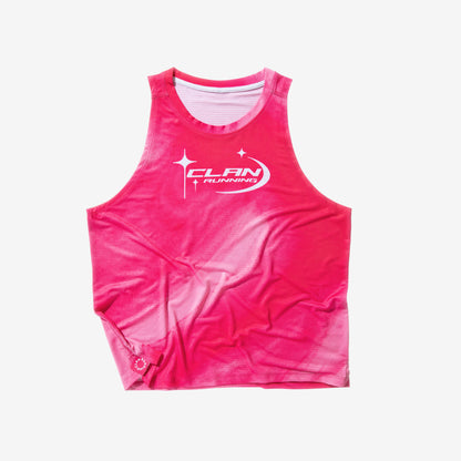 Clan Running Pink Race Singlet