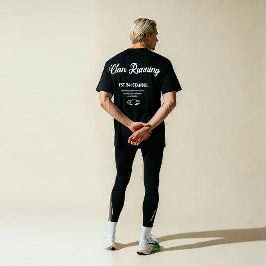 Clan Running Black T-Shirt