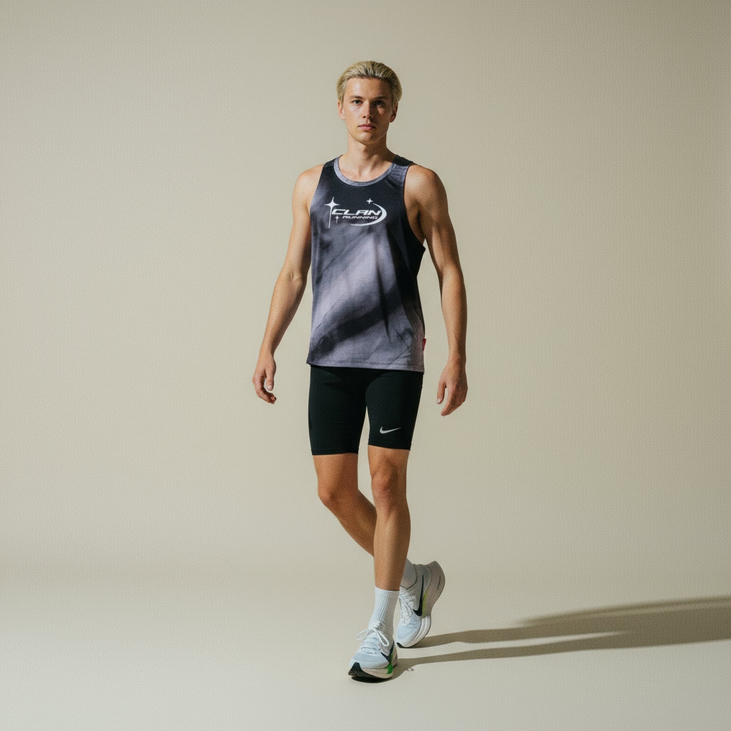 Clan Running Dark Grey Race Singlet