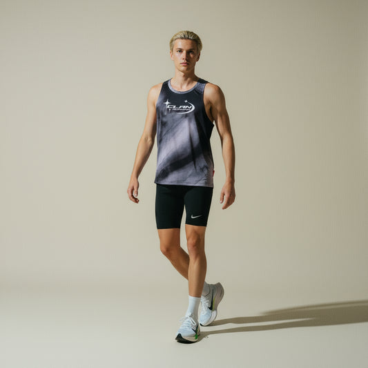Clan Running Dark Grey Race Singlet