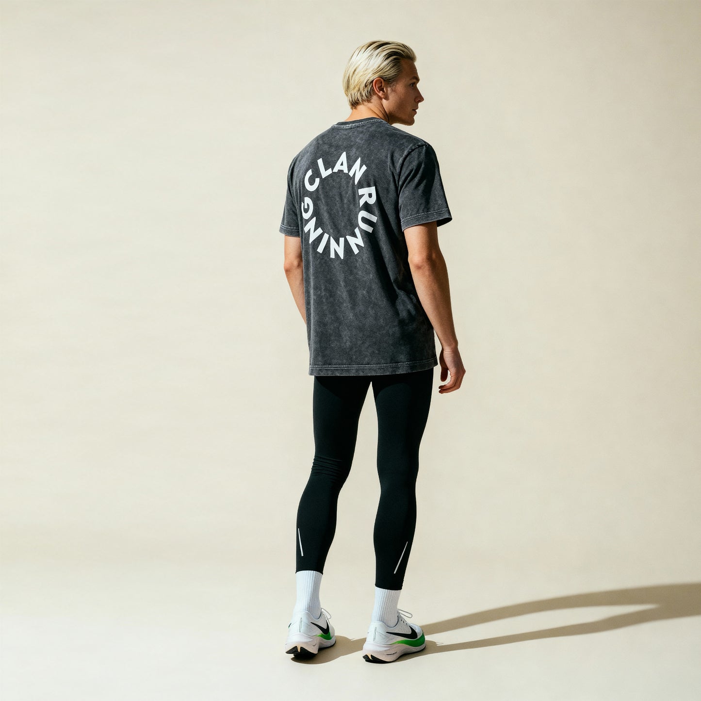 Clan Running Vintage Washed  T-Shirt