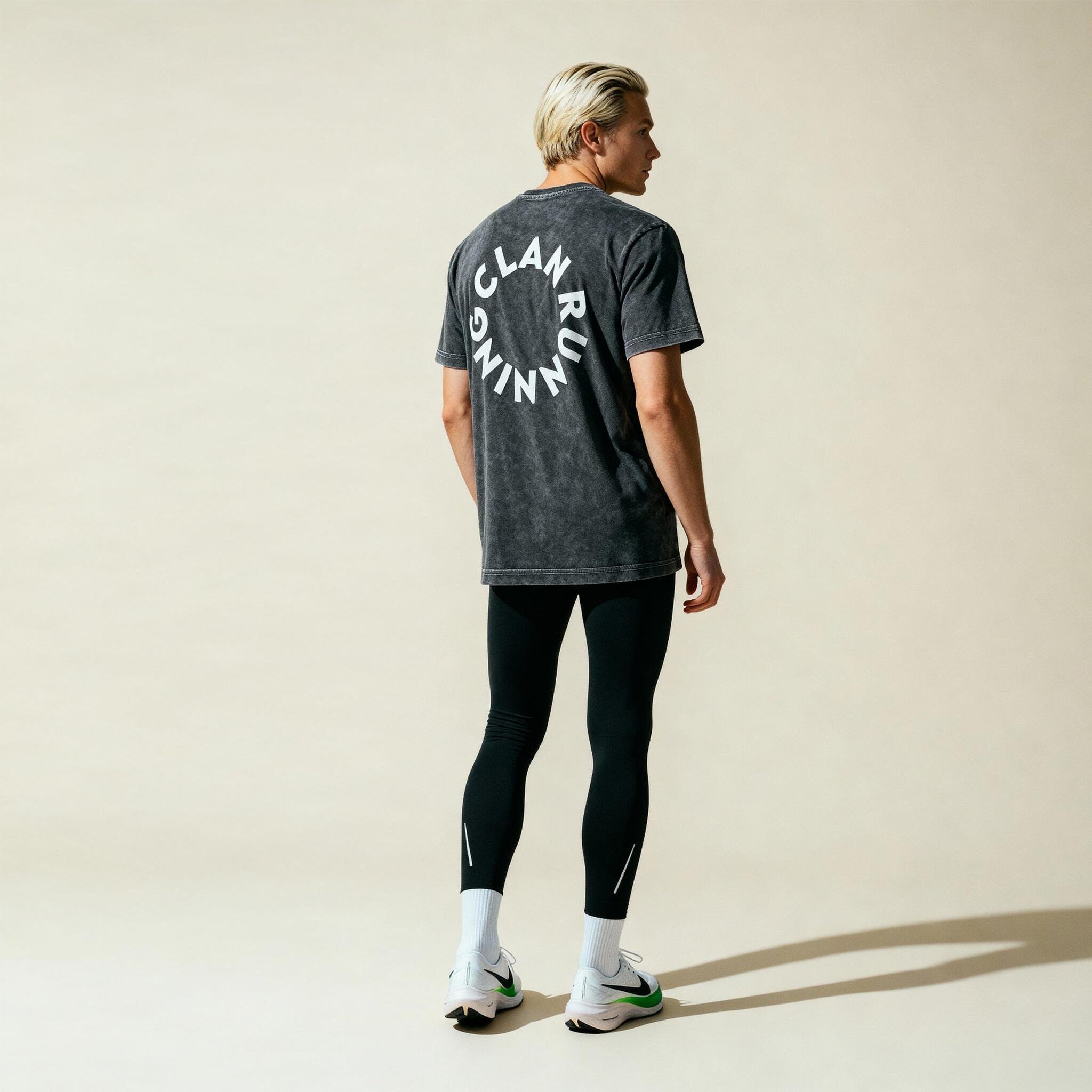 Dark Grey Race Singlet - Clan Running | Premium Running Tank Top